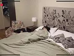 rebekah rose possessed as goth fuck doll roughly face fucked by big dick ghost in bdsm roleplay