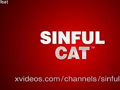 girl rams huge dildo deep into neighbor's tight ass full vid