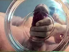 gilf friend blasts slowmo cumshot in water