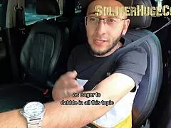 i get delicious big ass blonde's wet car blowjob ending in creampie