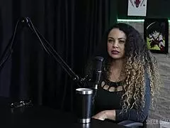 best moments! charlottye in sheer red lingerie with raphaela savanah part 3!