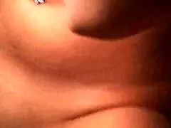 Amateur mature couple fucks hard with deep penetration, sweaty bodies slamming in raw bedroom action for intense orgasm.