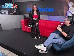 Nick Jowel's wildest fantasy explodes as Sara Blonde rides him cowgirl style outdoors