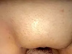 yo check this amateur shaved pink pussy 225 days post virginity loss gettin licked close up