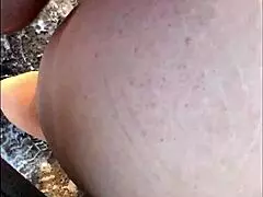 i'm losing it watching this hairy bbw milf's fat ass bounce outdoors in hardcore doggystyle cumshot frenzy