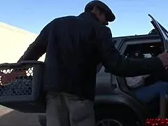 Milf Jordan bent over doggystyle screaming on big cock