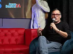 Nick Jowel's wildest fantasy explodes as Sara Blonde rides him cowgirl style outdoors