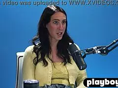 Cadence Lux Fingers Tits Passionately