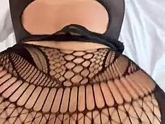 Sexy Latina In Sheer Pantyhose Destroyed Hard At Hotel