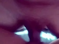 coroa milf rips clothes takes horny virgin's first creampie in juicy shaved pussy moaning uncensored 💦😩🍆 she squirts everywhere!!