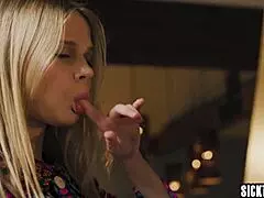 Big Tits Lesbian Milf Lauren Phillips Fingers and Makes Hot Big Ass Teen Squirt Hard