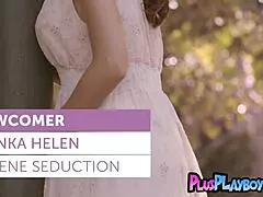 dig this petite big tits milf bianka helen posing like playboy hotness