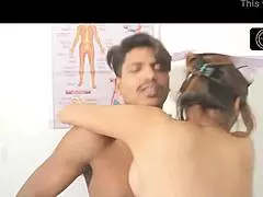 😍 Indian nurse with huge tits gets pounded hard in hospital by patient, desi mommy's wild ride! 🔥