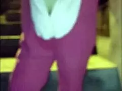 hot mature halloween slut maid strips wet lingerie for rough creampie fuck