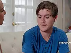 hey young babysitter ever had your cock slurped by cheating blonde milf wife tongue sloppy pov suck?