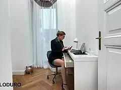 Milf Secretary Julia North Fucks for Job Anal Cum Swallow Full Vid