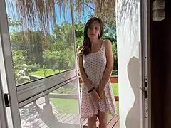 i cheated on boyfriend at camp next door with huge cock deepthroat cum tits