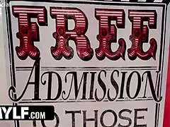 tall milf fucked hard in bounce house?