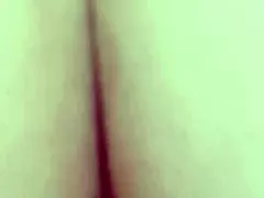 mature blonde wife massages her huge meaty pussy lips horny