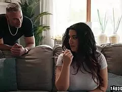 charles dera makes the teen 18+ say she lied if sarah arabic fucks him hard