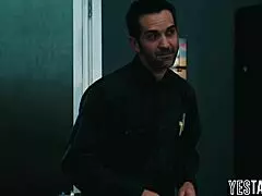 Janitor Pounds Tiny Blonde Teen's Hairy Cunt in Class