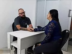 hice un trato con el director para follar a mi hijastra y que no la expulsen del colegio