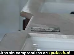 Passionate Petite Brunette Spanish Slut Rides Huge Cock To Creampie In Homemade Taboo