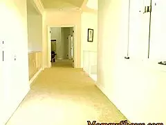 Hey stepmom's tongue dives deep into teen babe's wet pussy while she moans for more