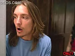 petite asian stepsis lulu chu catches stepbro stroking to hot milf stepmom