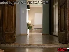 petite asian stepsis lulu chu catches stepbro stroking to hot milf stepmom