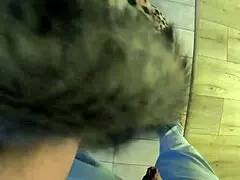 Milfycalla BURNS glossy jacket after FACE FUCK preview