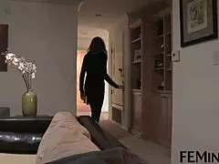 I can't stop fingering my wet pussy watching these hot lesbians orgasm with toys