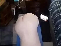 i love watching sexy mature vee stretch her saggy big tits in naked granny yoga poses