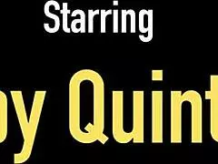 gabby quinteros uh licks fingers after dildo fucks her big clit pussy lips in solo juicy session