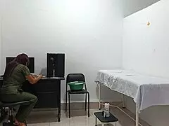 Patient Jerks to Horny Nurse Moans