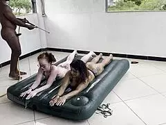 sexy bbw black milf homemade blowjob big black cock creampie interracial lingerie