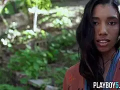 Damn, this UFC octagon girl's black milf tits are huge