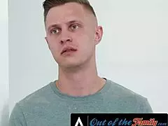 Natasha Nice's stepson begs to suck her huge natural tits