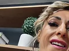 Busty brazilian wife, giving up that big ass on erotic chair?