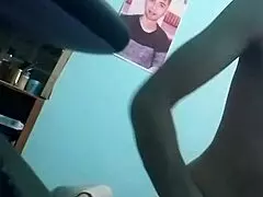 couple strips panties thong on webcam teasing us 😏🍑💋