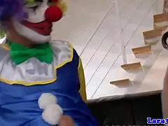 i ride that clown cock in my british stockings