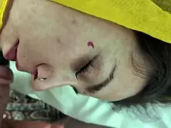 Sexy Afghan Girl Delivers Super Hot Blowjob Skills