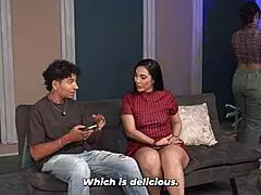 christmas day i sneak fuck my girlfriend's hot mom good