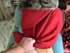 santa milfycalla, you horny cheating slut—joi feet worship with dildo in tight pussy!