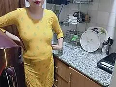 find horny stepmom in kitchen?