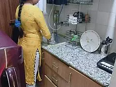 find horny stepmom in kitchen?