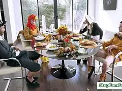 teen 18+ stepmom family group pussy lick blowjob orgy turn you on??