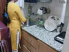 find horny stepmom in kitchen?