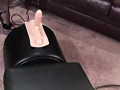 oh man maxine x squirts insanely stretching holes with huge toys before sloppy blowjob