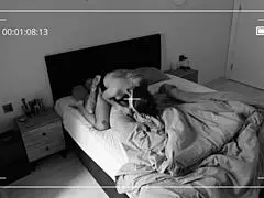 Dude my stepmom sneaks in and rides my cock rough while wife's showering quickie